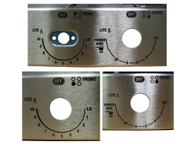 家电外壳指示信息打标